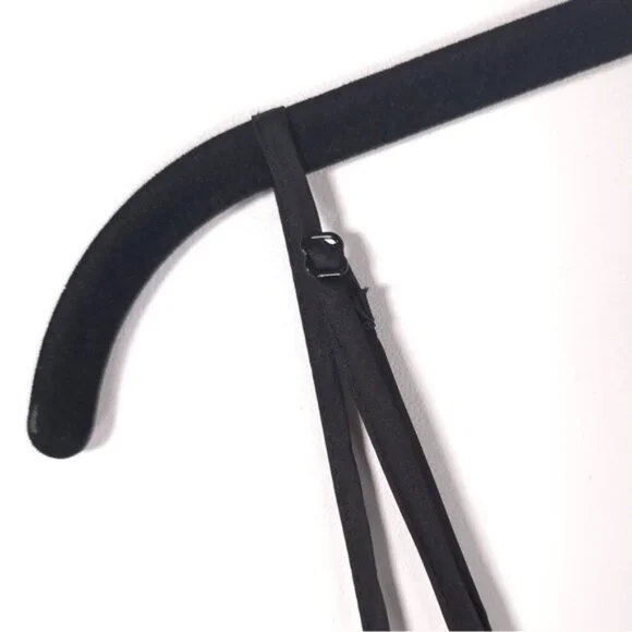 Bardot Women's Black Leaf Lace‎ Overlay Liana Sleeveless Midi Dress Size 6